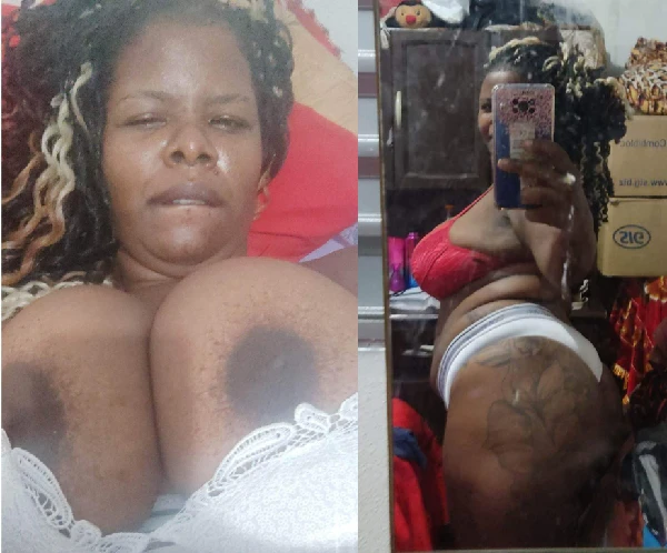 Esposa negra gostosa nas fotos caseiras pelada.