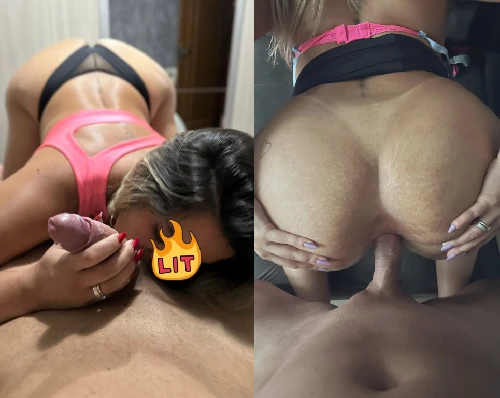 Sexo anal com casada bunduda gostosa do casal amador ele ela top.