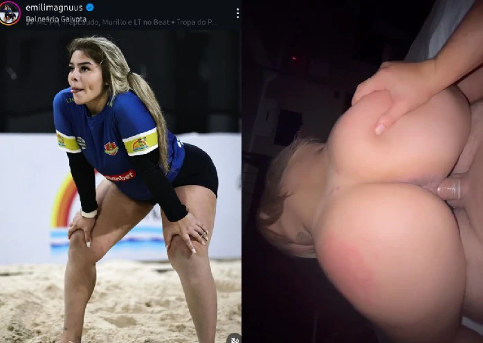 Emili Magnus nua, Emili Magnus pelada, Emizinha fodendo.