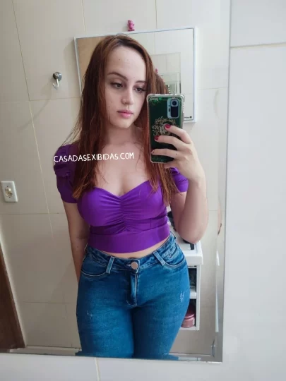 Branquinha casada vazou nua