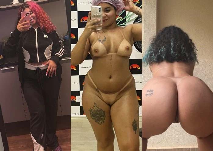 Novinha vazou pelada