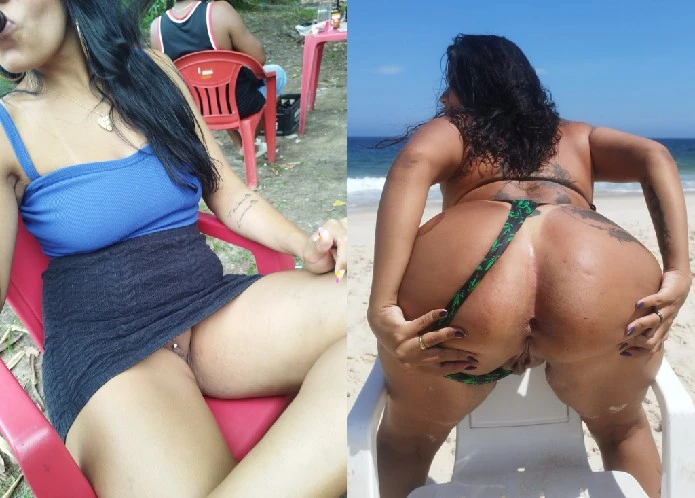 Exibicionismo da casada bandida pelada