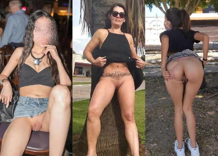 exibicionismo em publico garimpada amadora